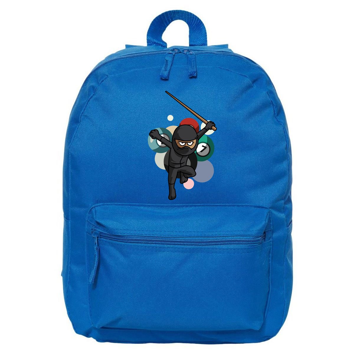 Billiard Snooker Great Gift For A Pool Player Gift 16 in Basic Backpack