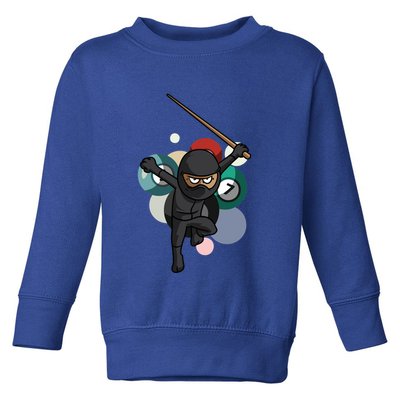 Billiard Snooker Great Gift For A Pool Player Gift Toddler Sweatshirt