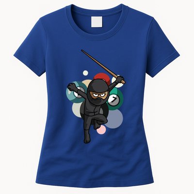 Billiard Snooker Great Gift For A Pool Player Gift Womens T-Shirt