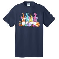 Bunny Spring Gnome Easter Egg Hunting And Basket Tall T-Shirt