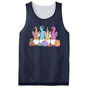 Bunny Spring Gnome Easter Egg Hunting And Basket Mesh Reversible Basketball Jersey Tank