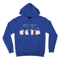 Bull Sheet Ghost Cow Halloween Funny This Is Bull Sheet Hoodie