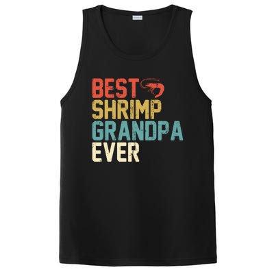 Best Shrimp Grandpa Ever Retro Meaningful Gift Grandpa Funny Gift Meaningful Gif PosiCharge Competitor Tank