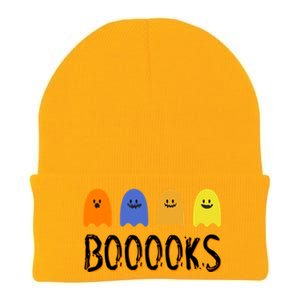 Books Spooky Ghost Funny Halloween Knit Cap Winter Beanie