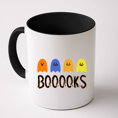 Books Spooky Ghost Funny Halloween Mug