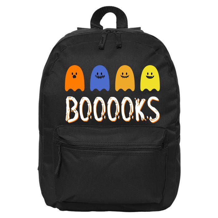 Books Spooky Ghost Funny Halloween 16 in Basic Backpack