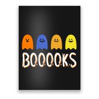 Books Spooky Ghost Funny Halloween Poster