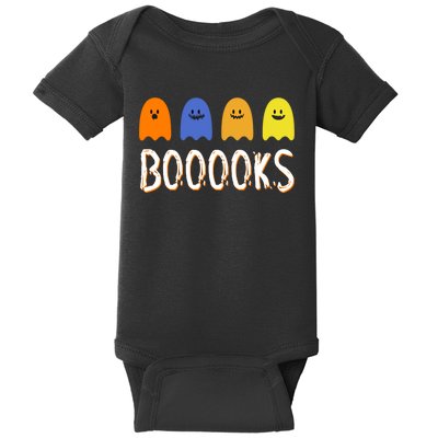 Books Spooky Ghost Funny Halloween Baby Bodysuit