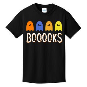 Books Spooky Ghost Funny Halloween Kids T-Shirt