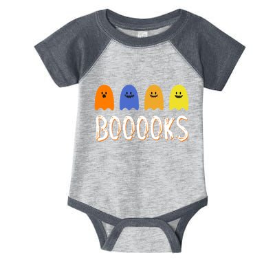 Books Spooky Ghost Funny Halloween Infant Baby Jersey Bodysuit