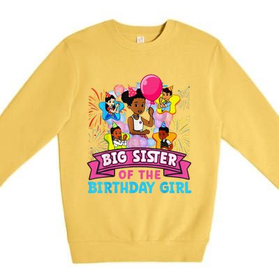 Big Sister GracieS Corner Birthday Dolls Cute Party Gift Premium Crewneck Sweatshirt