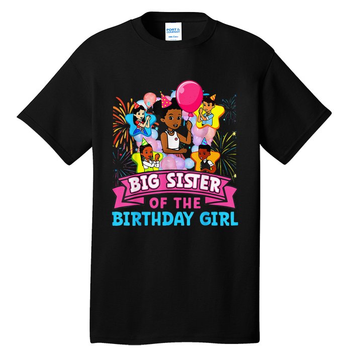 Big Sister GracieS Corner Birthday Dolls Cute Party Gift Tall T-Shirt