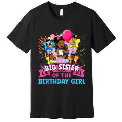 Big Sister GracieS Corner Birthday Dolls Cute Party Gift Premium T-Shirt