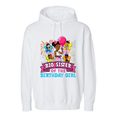 Big Sister GracieS Corner Birthday Dolls Cute Party Gift Garment-Dyed Fleece Hoodie