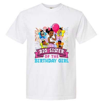 Big Sister GracieS Corner Birthday Dolls Cute Party Gift Garment-Dyed Heavyweight T-Shirt