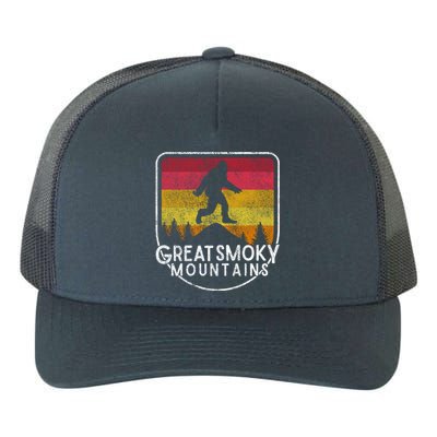 Bigfoot Sasquatch Great Smoky Mountains National Park Gift Yupoong Adult 5-Panel Trucker Hat