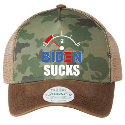 Biden Sucks Gas Tank On Empty E Legacy Tie Dye Trucker Hat