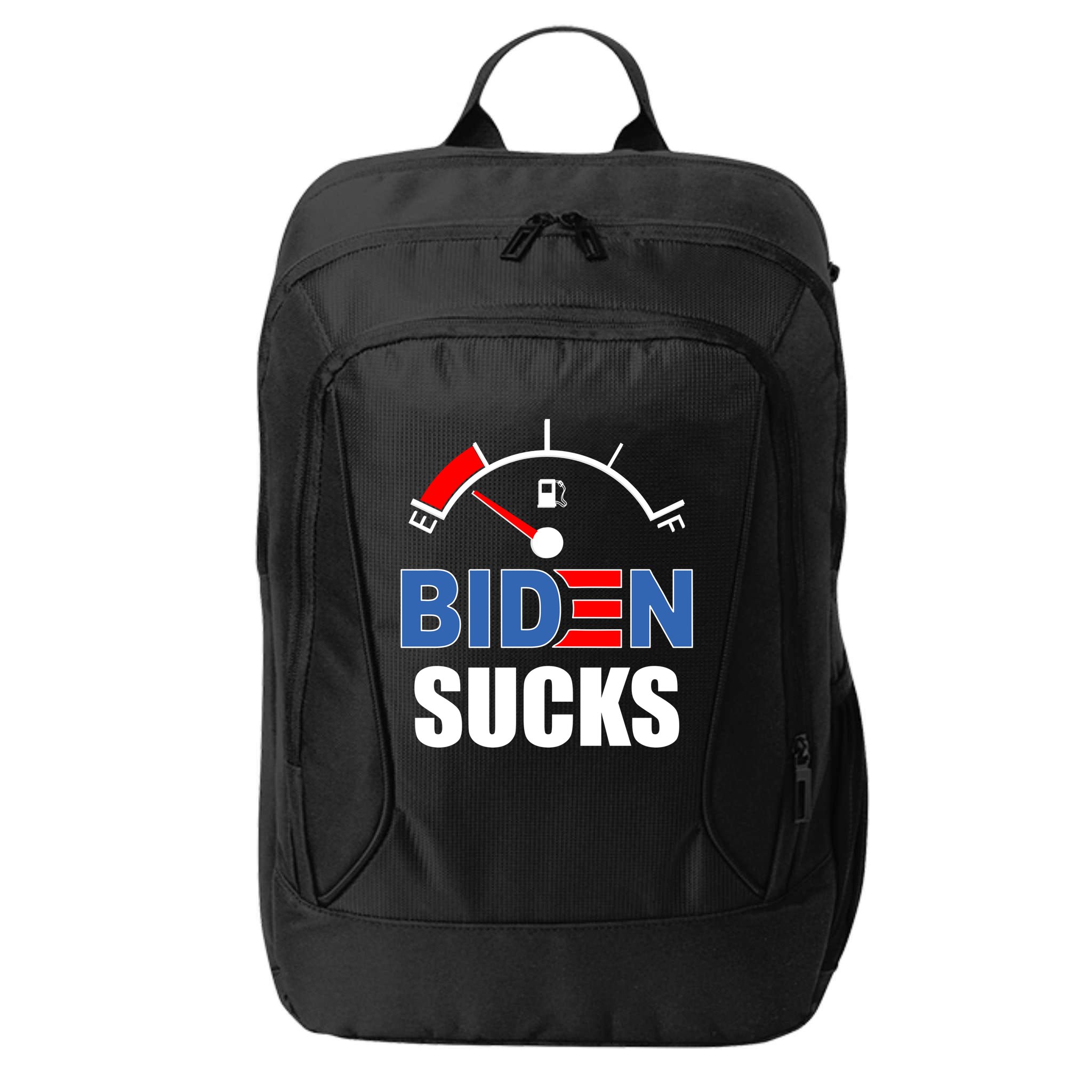 Biden Sucks Gas Tank On Empty E City Backpack