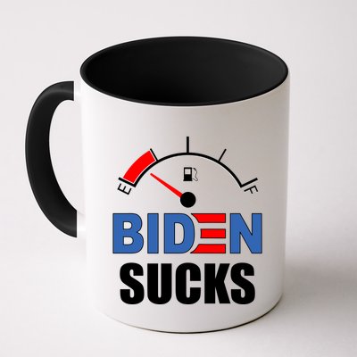 Biden Sucks Gas Tank On Empty E Mug