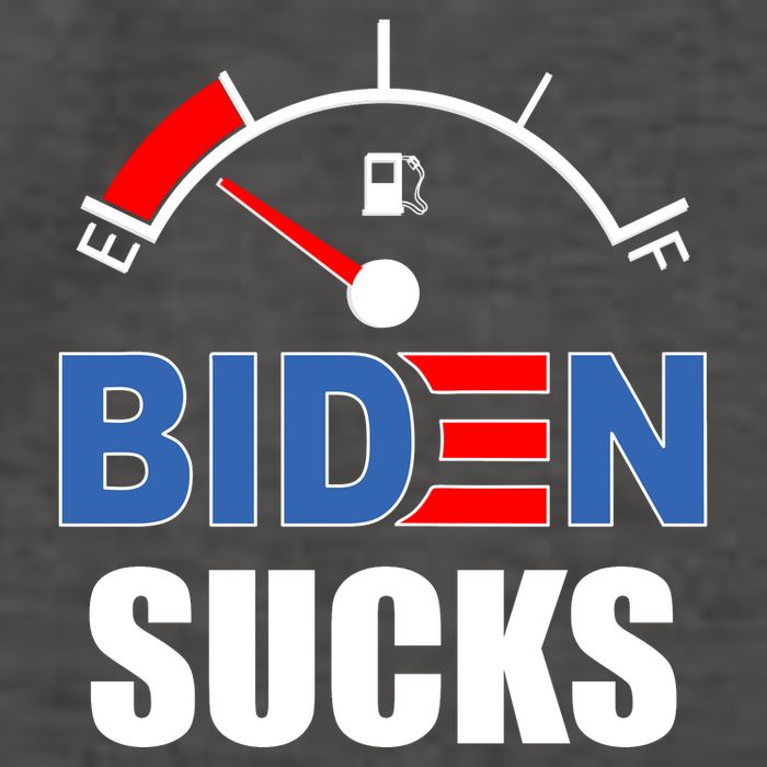 Biden Sucks Gas Tank On Empty E Vector Backpack
