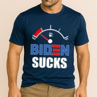 Biden Sucks Gas Tank On Empty E Cooling Performance Crew T-Shirt