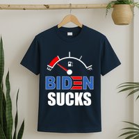 Biden Sucks Gas Tank On Empty E T-Shirt