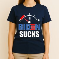 Biden Sucks Gas Tank On Empty E T-Shirt