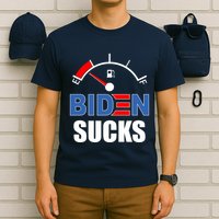 Biden Sucks Gas Tank On Empty E T-Shirt