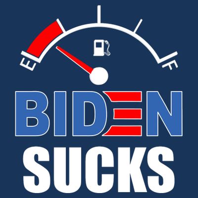 Biden Sucks Gas Tank On Empty E T-Shirt