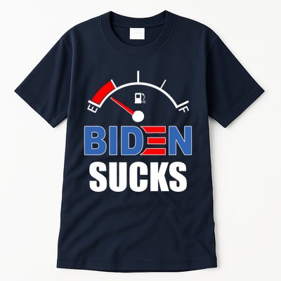 Biden Sucks Gas Tank On Empty E Tall T-Shirt