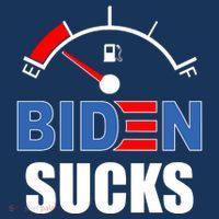 Biden Sucks Gas Tank On Empty E Tall T-Shirt