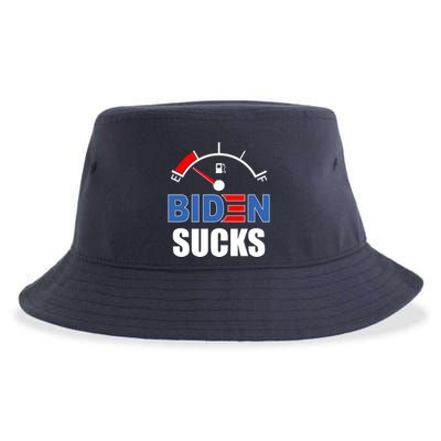 Biden Sucks Gas Tank On Empty E Sustainable Bucket Hat