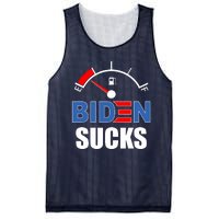 Biden Sucks Gas Tank On Empty E Mesh Reversible Basketball Jersey Tank