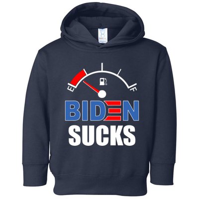 Biden Sucks Gas Tank On Empty E Toddler Hoodie