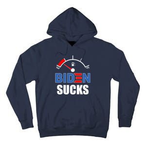 Biden Sucks Gas Tank On Empty E Tall Hoodie