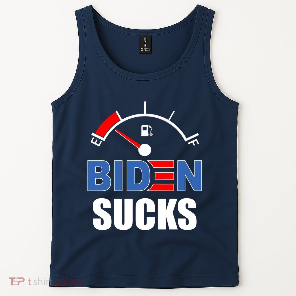 Biden Sucks Gas Tank On Empty E Tank Top