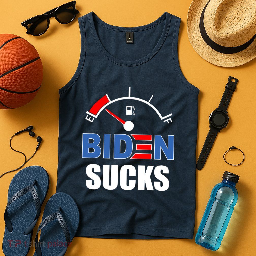 Biden Sucks Gas Tank On Empty E Tank Top
