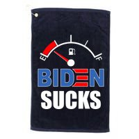 Biden Sucks Gas Tank On Empty E Golf Towel