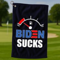 Biden Sucks Gas Tank On Empty E Golf Towel