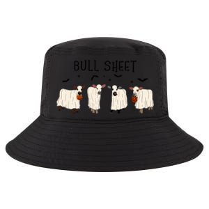 Bull Sheet Ghost Cow Halloween Funny This Is Bull Sheet. Cool Comfort Performance Bucket Hat