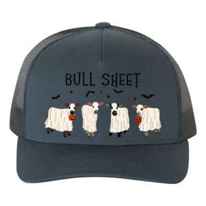 Bull Sheet Ghost Cow Halloween Funny This Is Bull Sheet. Yupoong Adult 5-Panel Trucker Hat