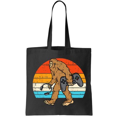 Bigfoot Sasquatch Gamer Retro Gaming Bag