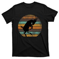 Billy Strings Goat Silhouette Retro Sunset T-Shirt