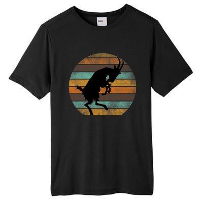 Billy Strings Goat Silhouette Retro Sunset Tall Fusion ChromaSoft Performance T-Shirt