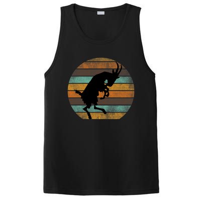 Billy Strings Goat Silhouette Retro Sunset PosiCharge Competitor Tank