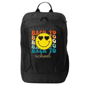 Boho Style Groovy Smile Back To School City Backpack