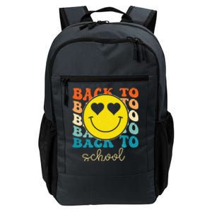 Boho Style Groovy Smile Back To School Daily Commute Backpack