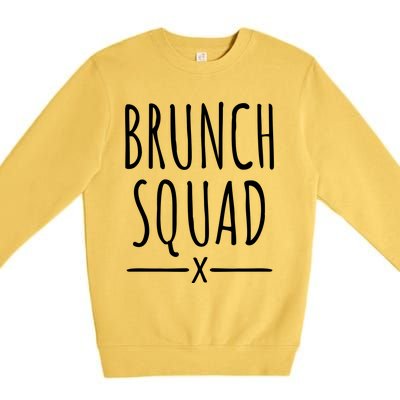 Brunch Squad Gift Brunch Gift Premium Crewneck Sweatshirt