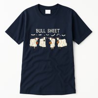 Bull Sheet Ghost Cow Halloween Funny Cow Ghost Women Sweat Tall T-Shirt