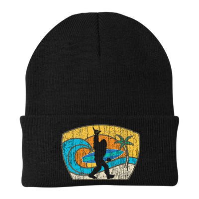 Bigfoot Surfing Gift For Shaka Aloha Surfer Dude Beanie